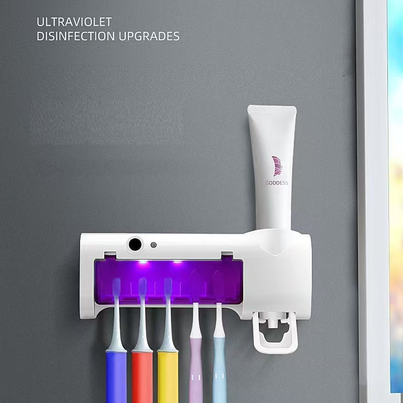 Portacepillos de dientes UV de pared