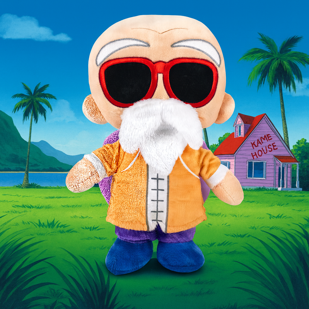 Peluche Oficial de Maestro Roshi – Dragon Ball – Play by Play