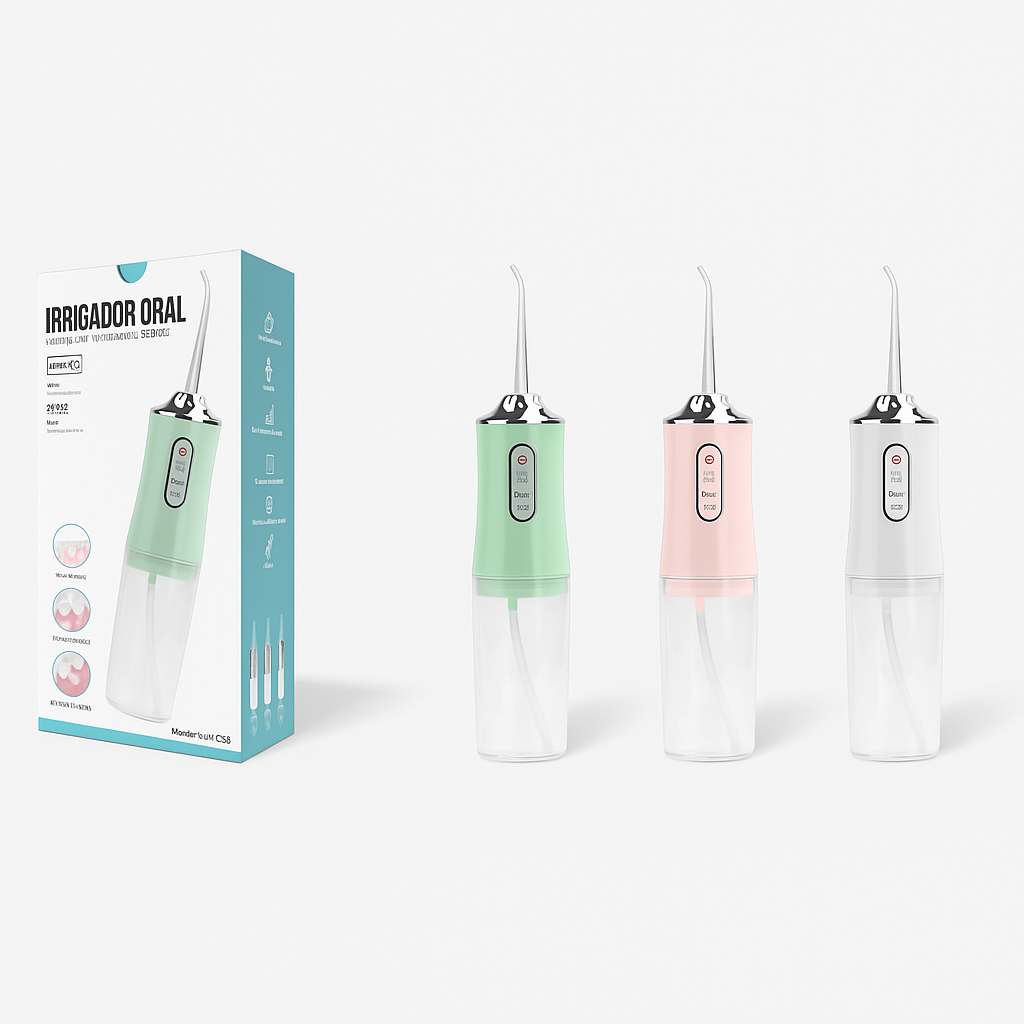 Irrigador oral portátil