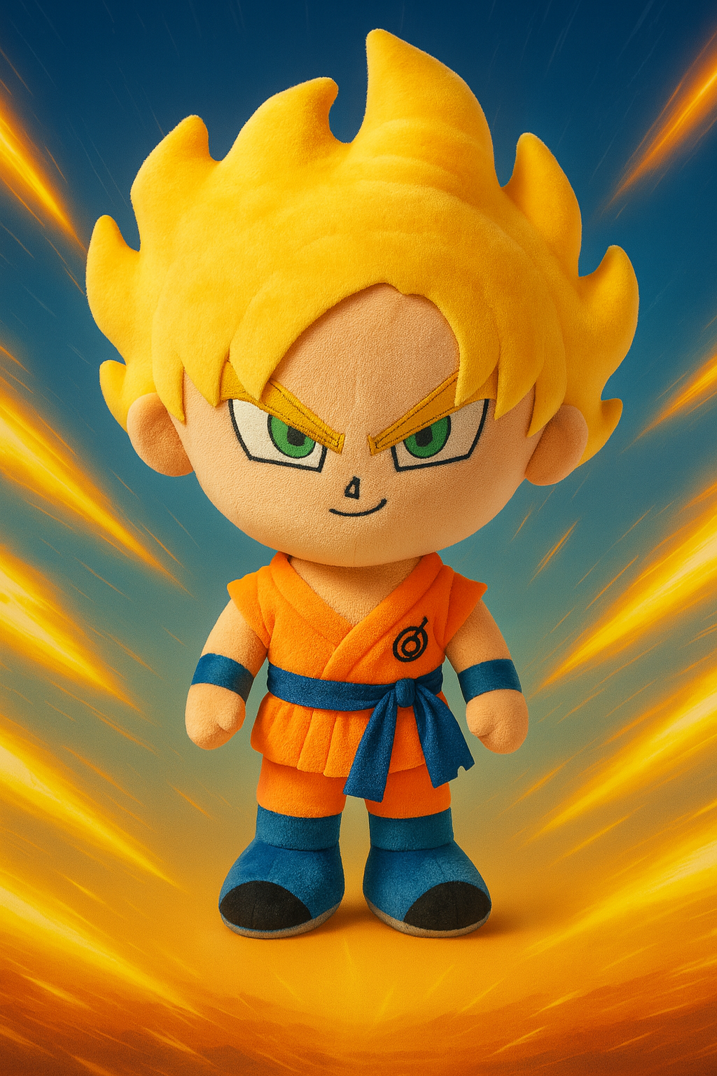 Peluche Oficial de Goku Super Saiyan – Dragon Ball – Play by Play